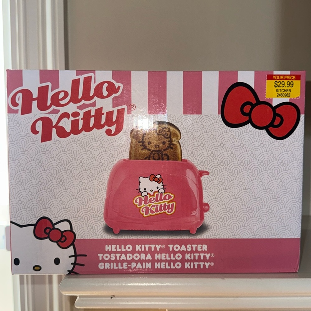 New Hello Kitty Toaster